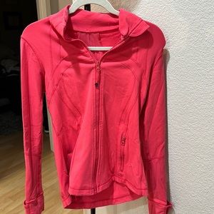 This is a hot pink Define Jacket Size 10
